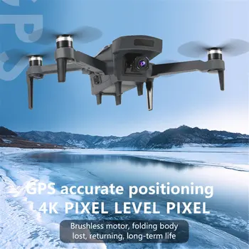 K20 RC Drone s 4K Kamera ESC 5G GPS, WiFi FPV Striedavé 1800m Ovládanie Vzdialenosť Skladacia RC Vrtuľník, Lietadlo Hračky