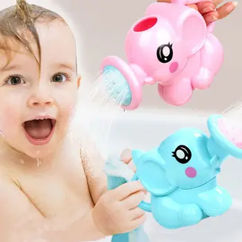 Baby Kúpanie Zábavné Slon Sprcha Kúpeľňa Cartoon Sprcha Rodiča-deti Interaktívne Hračky 1