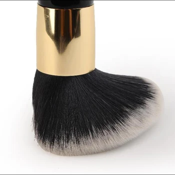 Single Black Beauty Powder Brush Make-Up Štetce Červenať Základ Tvoria Veľké Kozmetika, Drevo A Štetce Mäkkú Tvár, Make-Up