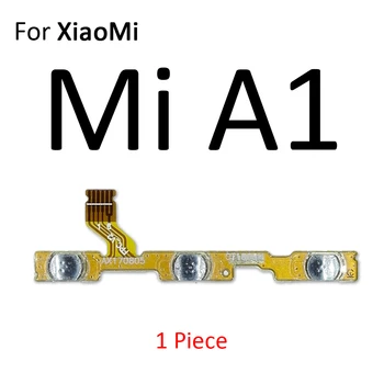 (5piece)Strane Napájania zapnite vypínač Tlačidlo Flex Kábel Pre Xiao Mi 9T Pro 9 8 A3 A1 A2 Lite Redmi 6 S2 PocoPhone F1 Objem