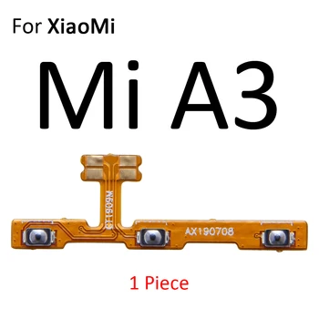(5piece)Strane Napájania zapnite vypínač Tlačidlo Flex Kábel Pre Xiao Mi 9T Pro 9 8 A3 A1 A2 Lite Redmi 6 S2 PocoPhone F1 Objem