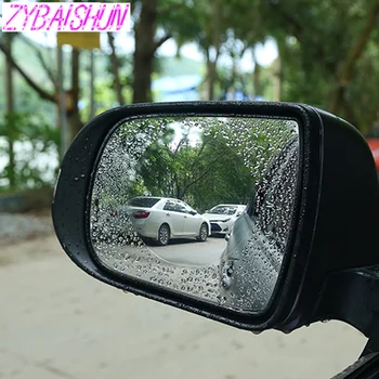 2 ks.2018 Nové Auto Spätné Zrkadlo Nepremokavé Membrány Anti-fog Film Samolepky pre Ford Focus Fusion Escort ford Kuga Ecosport