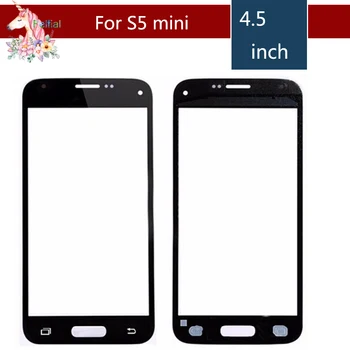 Pre Samsung Galaxy S5 i9600 G900F G900H G900A G900 S5 mini G800F G800H G800 Predné Vonkajšie Sklo Objektívu, Dotyková Obrazovka Panel