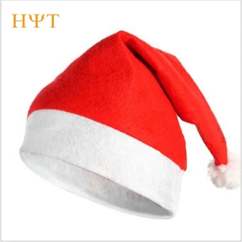 Santa Claus červená Vianočné Hat Pre Dospelých a Deti Hrubé Ultra Mäkké Plyšové Chirstmas Čiapky Dekorácie A Darčeky Adornos Navidad