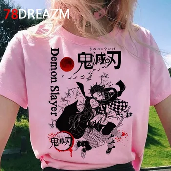Démon Vrah top tees tričko žena bežné harajuku kawaii 2020 vintage letné top tričko kawaii