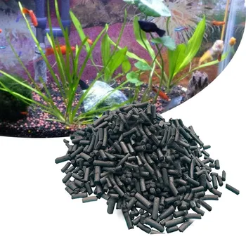 Malé valcové uhlím adsorpcie rybník akváriu filter (100g) hot predaj akváriových rýb, nádrž na čistenie vody T5