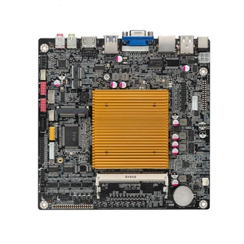 Mini ITX základnej Dosky N2840T2C/6C 2.1 GHz DDR3 8GB/1600MHz Tenký Mini Doske Podporu MSATA VGA HDMI LVDS na Ploche