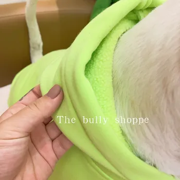 Pet oblečenie veľké psie oblečenie, mikina s kapucňou, green dog srsť psa sveter farby super roztomilý/corgis