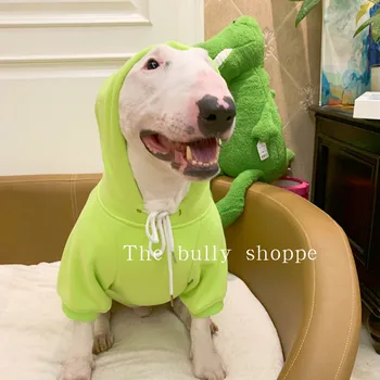 Pet oblečenie veľké psie oblečenie, mikina s kapucňou, green dog srsť psa sveter farby super roztomilý/corgis