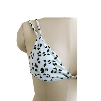 Hot Predaj Ženy Sexy Leopard Vytlačené Push Up Čalúnená Plávanie Oblečenie, Plavky, Plavky Nový Ročník Bikini Set Brazílsky Biquini