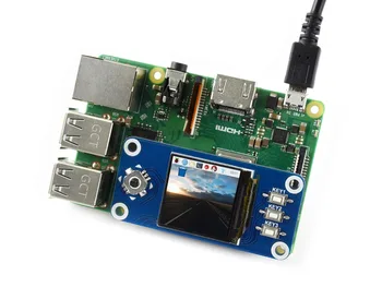 1.3 palcový IPS LCD displej KLOBÚK pre Raspberry Pi Nula/Zero W/Zero WH/2B/3A/3B+,240x240 pixelov,SPI rozhranie