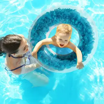 Pierko Dekorácie Nafukovacie Dospelých, Deti Plávanie Krúžok Nafukovací Bazén Float Kruh Pre Dospelých Detí PNLO