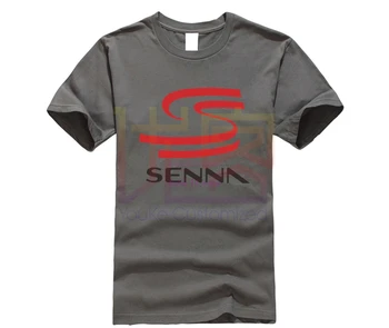 Letné Módy Hrdina F1 Ayrton Senna T Shirt Mužov Bežné Krátke Sleeve T-Shirt Bavlna Mužov Topy Tees SZ-199
