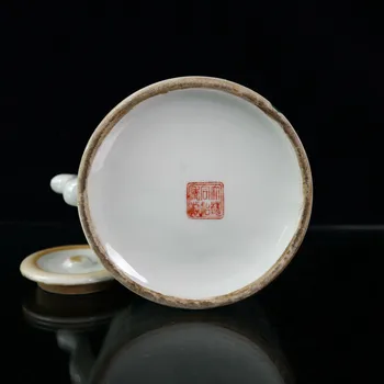 Čínske staré porcelánové Pastel obrázok obrázok vzorované zdvíhacie lúč hrniec Kanvica