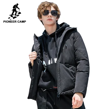 Pioneer Tábor nový príchod bunda mužov zimné oblečenie značky hrubé teplé zimné kabát mužskej najvyššej kvality black mužov vetrovka AMF801390