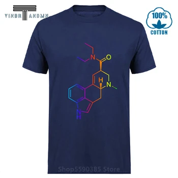 2020 Nové Geometrické LSD Farebné Molekuly pánske T-Shirt bavlna mužských O-Neck T Shirt Bežné krátke topy tee Hombre T shirt homme