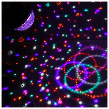 HHO-DMX512 osvetlenie scény, DJ, Disco žiarovka LED RGB lampa Crystal Ball Pozornosti soiree club bar