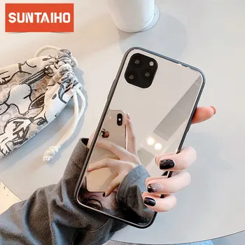Suntaiho Farbou Luxusný Telefón puzdro Pre Apple iPhone 11 Pro Max 7 6 S 8 Plus X XS XR XS MAX Fashion šošovky make-up kryt telefónu