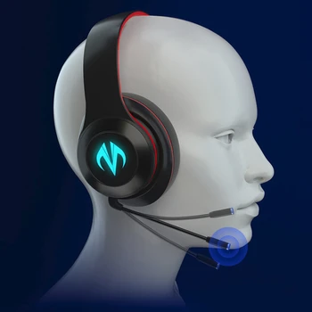 7.1 Surround Herné Headset Hráč Bezdrôtové Herné Slúchadlá Bluetooth, 3,5 mm LED Slúchadlá Hluku-poradenské s Mic pre PS4/Mobile