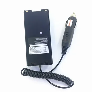 Vstup DC12V nabíjačka do auta kvapiek pre Icom IC-V8 IC-V82 IC-F30GT IC-F40GT IC-F31GS IC-F3GS IC-F11 atď walkie talkie