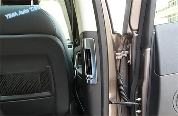 Lapetus Auto Styling Piliera B Klimatizácia Zásuvky Prieduch Ochranný Kryt Výbava Pre Land Rover L462 Discovery 5 2017 - 2020