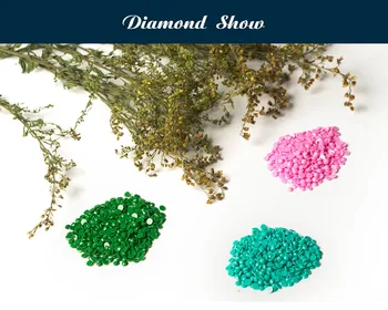 DIY Diamond Maľovanie Cross Stitch 5D Diamond Výšivky Plný Diamond Mozaiky maľovanie Remesiel Vyšívanie, Magnolia kvety 4pcs/set