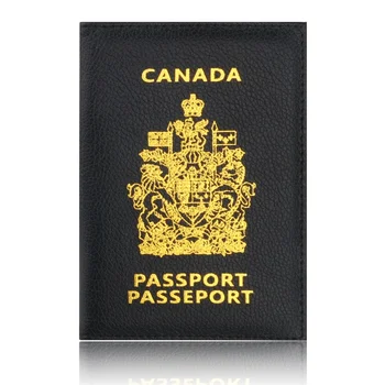 Horúce Kanada Pas Kryt ID Kartu Dokumentu Karty Držiteľ Pasu Letenku Peňaženky Prípade Žien Držiteľa Pasu Prípade Kanady