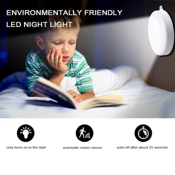 PIR Snímač, 6 LED Svetlami, Skriňa, Skriňa Nové Nástenné Svietidlo Magnetické Chodba, Schodisko, Svetlo Kuchyňa Spálňa Noc Smart Lampa A5