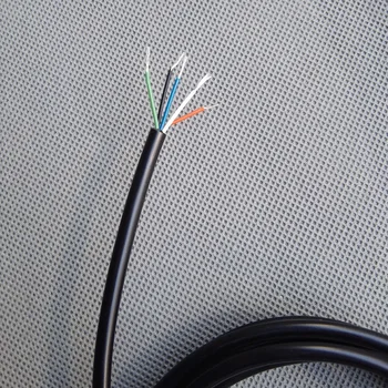 5*26AWG(0.14mm2) black napájací kábel, elektrický kábel pre Osvetlenie elektrické drôty prívesok svetlo Vnútorné Zapojenie Spotrebičov