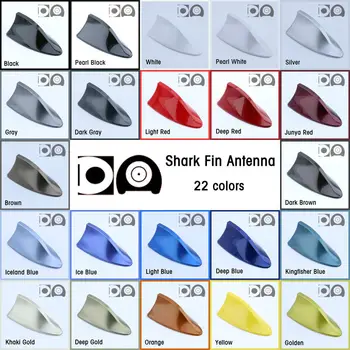 Späť shark fin antény špeciálne antény autorádia auto signál auto-styling PET-S anténou pre Škoda Roomster príslušenstvo