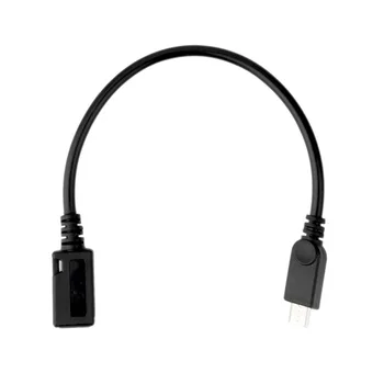 Plug & Play 480Mbps 15 cm USB B muži Ženy M/F Rozšírenie Nabíjací Kábel Kábel Drôt Converter Adaptér