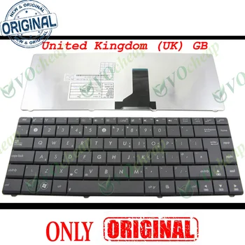 Nový Notebook, klávesnica pre ASUS N43 N43S N43Jf K43 K43T X42J K42JZ X43B X43TA X43U Black UK GB Verzia sa - MP-10A83GB6886
