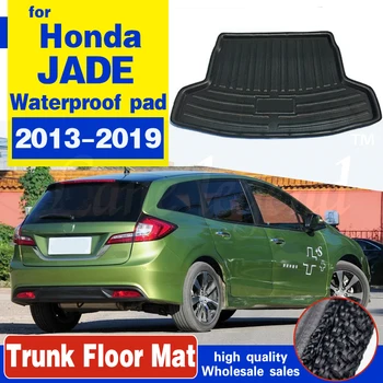 Vhodné Pre Honda JADE 2013-2019 5-miestna Zadný Kufor Cargo Mat Boot Líniové Zásobník Podlahové Koberce Blato Kop Protector Pad 2016