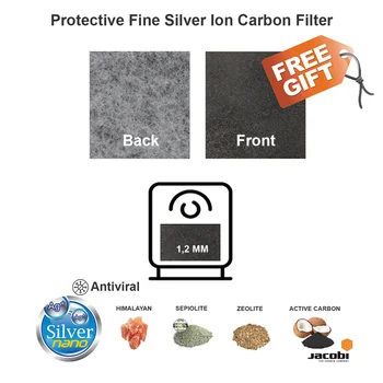 Prispôsobiť Whirlpool čistička vzduchu filter WA-JM4501FK filter element set hepa prachu zbierky + aktívne uhlie