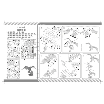 Súpravy Hračka 3D Puzzle DIY Skladačka Dosky Drevené Puzzle Zvierat Ručné Vzdelávacie Montáž Hračka Ploche Dekorácie Darček pre Deti