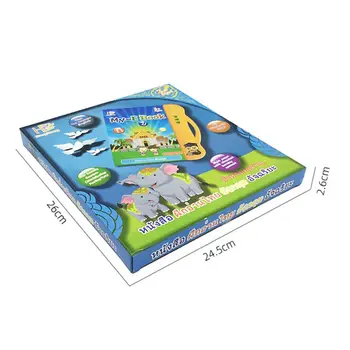 Thajský / English Elektronické Zvukové Knihy, Vzdelávacie Knihy, Hračky Dieťa Jazyk Čítanie M 23GD