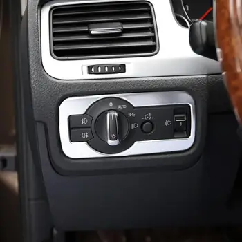 Nálepku Auto Auto Príslušenstvo Interiéru stredovej Konzoly Navigačný Systém, klimatizácia, Zásuvky PRE Volkswagen Touareg Toureg