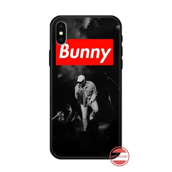 Zlé Bunny Russ Diemon Mäkké Silikónové Čierne Telefón puzdro Pre iphone 5 5s 5c se 6 6 7 8 plus x xs xr 11 pro max
