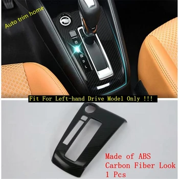 Carbon Fiber Vzhľad Interiéru Prerobit Auta Strednej Vzduchu AC Ovládací Panel / Gear Box Gombík Hlavu Krytie Výbava Pre Nissan Kopy 2016 - 2021