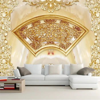 Beibehang Tapety vlastné nástenné tapety obývacia izba, spálňa nádherné jade 3D TV joj, steny domov, dekorácie, maliarstvo,