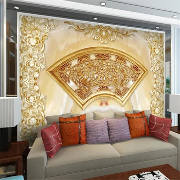 Beibehang Tapety vlastné nástenné tapety obývacia izba, spálňa nádherné jade 3D TV joj, steny domov, dekorácie, maliarstvo,
