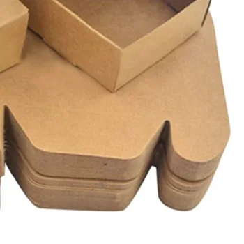 Papier Ručne vyrábané Mydlo Box Hnedého Papiera Candy/Príslušenstvo Box Kraft Papier DIY Darčekové Balenie Kartón(50Pcs)