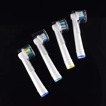 10pcs/veľa Náhradné Elektrické zubné kefky, vedúci plastový kryt vhodný pre Orálny B Braun Philips Zubná Kefka Ochranu Hlavy Pokrýva