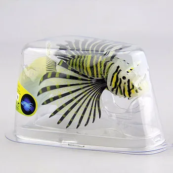 Nové Populárne Svietiť V Tme Umelé Akvárium Pet Lionfish Ornament Akvárium Medúzy Dekor