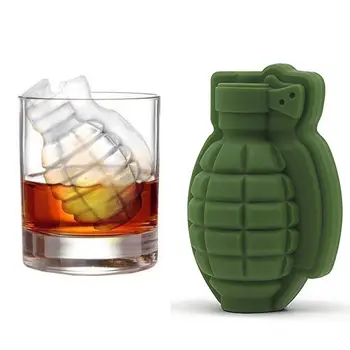 3D Ice Cube Formy Granát Tvar Ice Cream Maker Bar Nápoje, Whisky Víno výrobník Ľadu Silikónové Kuchynský Nástroj