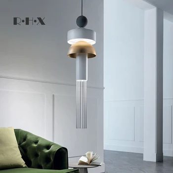 Nordic prívesok svetlá sklenenú guľu, spálne, Domáce Dekorácie E27 Svietidlo deco chambre