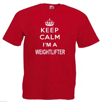 Nové 2019 Módne Horúce Módne Tričko Značky Udržať Pokoj Weightlifter Mens T Tričko 12 Colourscomfortable Muž T-Shirt