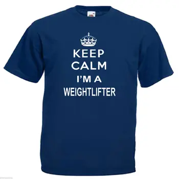 Nové 2019 Módne Horúce Módne Tričko Značky Udržať Pokoj Weightlifter Mens T Tričko 12 Colourscomfortable Muž T-Shirt