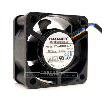 Foxconn Foxconn 4020 12V 0.28 a Pva040f12n 4-Drôtové Ovládanie Teploty Prípade Vypnúť Ventilátor