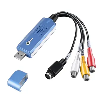 Prenosné USB 2.0 Easycap Audio Video Zachytiť Kartu Adaptér VHS na DVD Video Capture Converter Pre Win7/8/XP/Vista